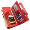 Alavor Woman RFID Blocking Trifold Wallet Long Clutch Credit Card Organizer Purse