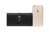 Cluci Womens Leather Wallet Long Clutch Wallets Zip Cash Card Holder