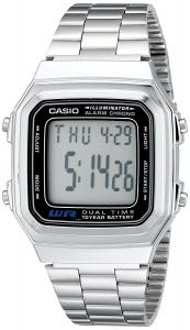 Casio Men's A178WA-1A Illuminator Stainless Steel Watch