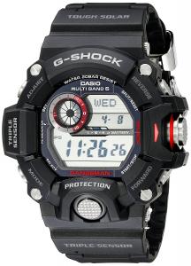 Casio Men's GW-9400-1CR Master of G Digital Quartz Black Solar Watch