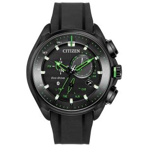 Men's Citizen Eco-Drive Proximity Black Polyurethane Smartwatch BZ1028-04E