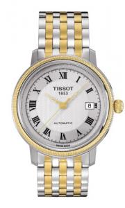 Tissot T-Classic Bridgeport Two-Tone Automatic Mens Watch T0454072203300
