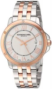 Raymond Weil Men's 'Tango' Swiss Quartz Stainless Steel Dress Watch, Color:Two Tone (Model: 5591-SB5-00658)