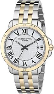 Raymond Weil Men's 5591-STP-00657 Tango Analog Display Swiss Quartz Two Tone Watch