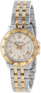 Raymond Weil Women's 5399-STP-00657 "Tango" Stainless Steel and 18k Gold Watch