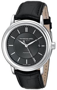 Raymond Weil Men's 2847-STC-20001 Maestro Analog Display Swiss Automatic Black Watch