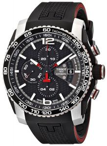 Tissot Men's T0794272705700 PRS 516 Stainless Steel Automatic Watch with Black Rubber Band