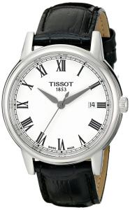 Tissot Men's T0854101601300 Carson Analog Display Swiss Quartz Black Watch
