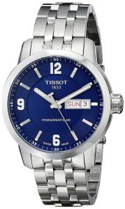 Tissot Men's T0554301104700 PRC 200 Analog Display Swiss Automatic Silver-Tone Watch