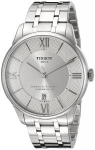 Tissot Men's T0994071103800 Chemin Des Tourelles Powermatic 80 Analog Display Swiss Automatic Silver Watch