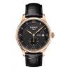 Tissot T Classic Le Locle Automatic Black Dial Black Leather Mens Watch T0064283605801