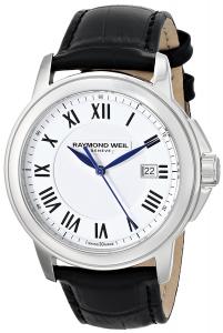 Raymond Weil Men's 5578-STC-00300 Tradition Analog Display Swiss Quartz White Watch