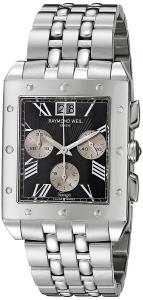 Raymond Weil Men's 4881-ST-00209 Tango Black Chronograph Dial Watch