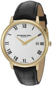 Raymond Weil Men's 5588-PC-00300 Analog Display Quartz Black Watch
