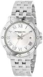 Raymond Weil Men's 5599-ST-00658 Tango Stainless Steel Case and Bracelet Silver Dial Watch