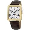 Frederique Constant Silver Dial Brown Leather Strap Men's Watch FC265MS3C5