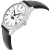 Frederique Constant Mens Classic Silver Dial Leather Band Watch FC260WR5B6