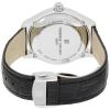 Frederique Constant HSW Silver Dial Black Leather Strap Men's Watch FC285SDG5B6