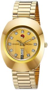 Rado Men's R12413493 Original Gold Dial Watch