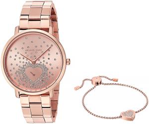 Michael Kors Jaryn Watch and Bracelet Gift Set
