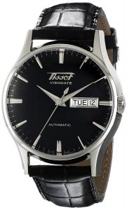 Tissot Men's TIST0194301605101 Visodate Black Dial Watch