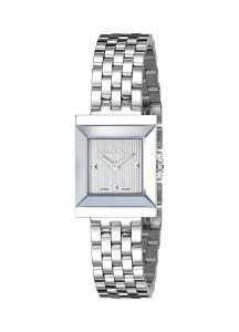 Gucci G Frame Stainless Steel Women's Watch(Model:YA128402)