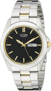 Citizen Men's BF0584-56E Two-Tone Bracelet Watch with Black Dial