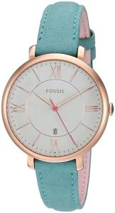 Fossil Jacqueline 3-Hand Date Leather Watch