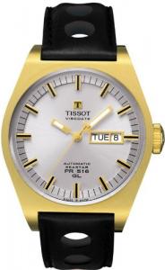 Tissot PR 516 Mens Silver PVD Automatic Heritage Watch - T0714303603100