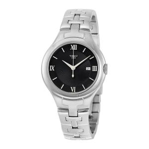 Tissot T-Trend T12 Black Dial Stainless Steel Ladies Watch T0822101105800
