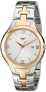 Tissot Women's TIST0822102203800 T12 Analog Display Swiss Quartz Two Tone Watch