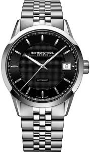 Raymond Weil Men's 'Freelancer' Swiss Automatic Stainless Steel Dress Watch, Color:Silver-Toned (Model: 2740-ST-20021)