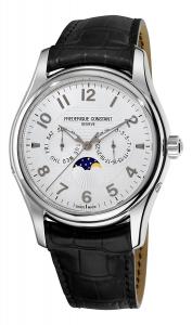 Frederique Constant Men's FC-360RM6B6 Runabout Automatic Silver Open Dial Watch