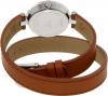 Tissot Trend Pinky Silver Dial Light Brown Leather Ladies Watch T0842101601704