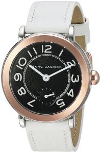 Marc Jacobs Women's Riley White Leather Watch - MJ1515