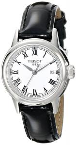 Tissot Women's T0852101601300 Carson Analog Display Swiss Quartz Black Watch