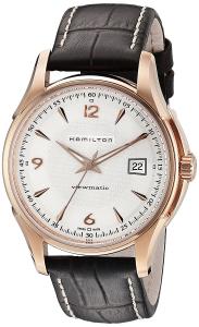 Hamilton Men's H32645555 Jazzmaster Pink-tone Case Watch