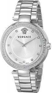 Versace Women's VQR070015 Mystique Analog Display Quartz Silver Watch