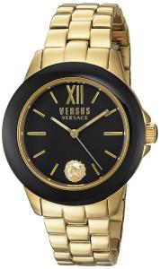 Versus by Versace Women's 'Abbey Road' Quartz Stainless Steel Casual Watch, Color:Yellow (Model: SCC040016)