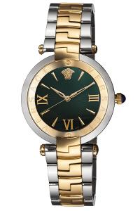 Versace Women's 'Revive' Swiss Quartz Stainless Steel Casual Watch, Color:Two Tone (Model: VAI140016)