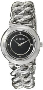 Versus by Versace Women's SOE020014 Brickell Analog Display Quartz Silver Watch