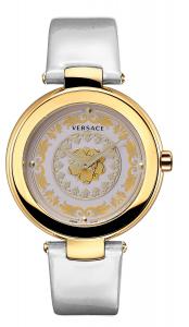 Versace Women's VQR010015 Mystique Foulard 38mm Analog Display Swiss Quartz White Watch
