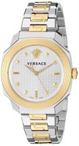 Versace Women's VQD050015 Dylos Analog Display Swiss Quartz Two Tone Watch