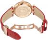 Versace Women's 'KHAI' Swiss Quartz Stainless Steel and Leather Casual Watch, Color:Red (Model: VQE100016)