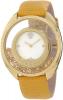 Versace Women's 86Q721MD497 S585 Destiny Spirit Floating Micro Spheres Yellow Leather Watch
