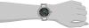Versace Women's VNC010014 "Leda" Stainless Steel Watch with Black leather Band