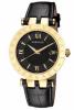 Versace Women's 'V-Race' Swiss Quartz Stainless Steel and Leather Casual Watch, Color:Black (Model: VCL020016)