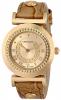 Versace Women's P5Q80D999 S999 Vanity Analog Display Swiss Quartz Gold Watch
