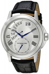 Raymond Weil Men's 9579-STC-65001 Analog Display Swiss Quartz Black Watch