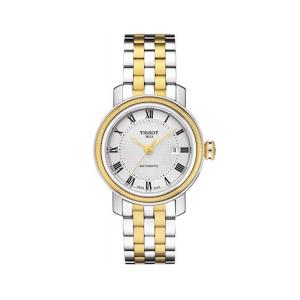Tissot Bridgeport Two-Tone Automatic Ladies Watch T0970072203300
